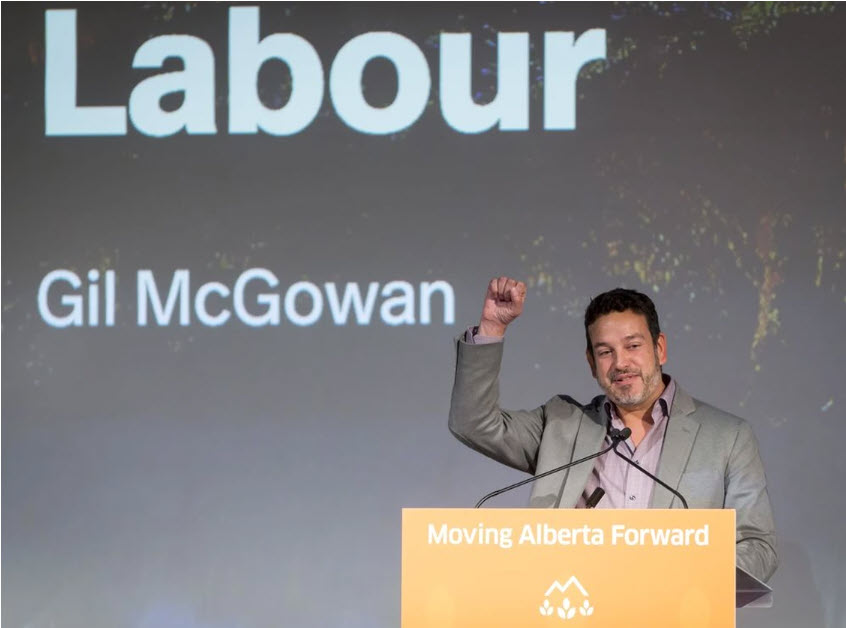NDP’s “winning coalition” gains steam as AFL endorses Gil McGowan for Alberta NDP leader